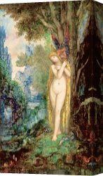 Eve Canvas Paintings - Eve by Gustave Moreau