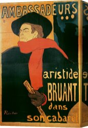 Henri Canvas Prints - Ambassadeurs by Henri de Toulouse-Lautrec