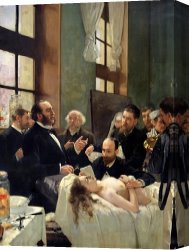 Henri Canvas Prints - Before the Operation by Henri Gervex