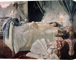 Henri Canvas Prints - Rolla by Henri Gervex