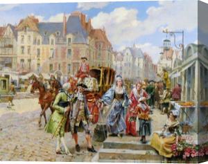 Henri Victor Lesur Canvas Paintings for Sale