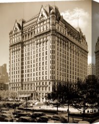 Hotel Canvas Prints - The Plaza Hotel by Henry Janeway Hardenbergh