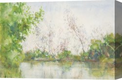 Scott Canvas Prints - Mangrove Swamp by Henry Scott Tuke