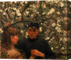 Scott Canvas Prints - The Promise by Henry Scott Tuke