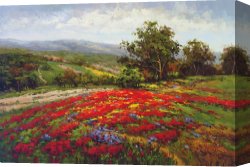 Impressionism Canvas Prints - Campo Di Fiore II by Hulsey