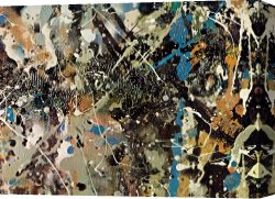 Untitled C.1951 Canvas Prints - Untitled I by Jackson Pollock