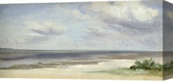 Beach Canvas Prints - A Beach on the Baltic Sea at Laboe by Jacob Gensler