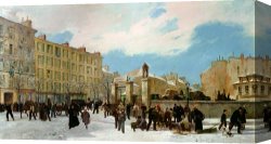 Siege of Yorktown Canvas Prints - Siege of Paris by Jacques Guiaud
