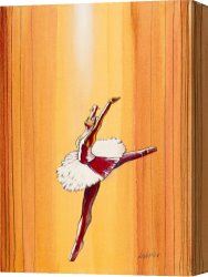 Fantasy Canvas Prints - Fantasy Swan by Jerome Lawrence