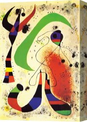 Night Canvas Paintings - Night by Joan Miro