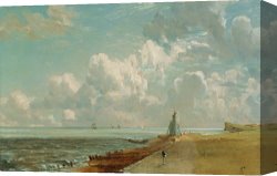Beacon of Hope Canvas Prints - Harwich - The Low Lighthouse and Beacon Hill by John Constable