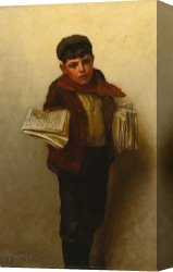 George John Pinwell Canvas Prints - Just Out by John George Brown