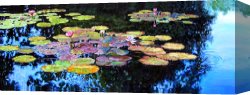 Cubist Lilies Canvas Prints - Peace Among the Lilies by John Lautermilch