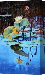 Summer Canvas Prints - Summer Calm by John Lautermilch