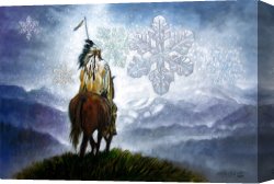 Lautermilch Canvas Prints - We Vanish Like the Snow Flake by John Lautermilch