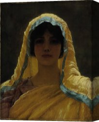 Atalanta Canvas Paintings - Atalanta by John William Godward