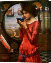 Transportation Canvas Prints - Destiny by John William Waterhouse