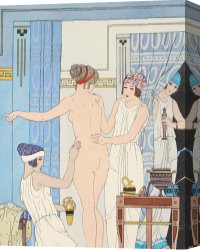 The Massage Canvas Prints - Medical Massage by Joseph Kuhn-Regnier