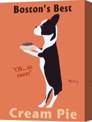 Boston Celebration Canvas Prints - Boston's Best Cream Pie by Ken Bailey
