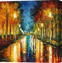 Reflection Canvas Prints - Color Reflections by Leonid Afremov