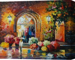 City by The Bay Canvas Prints - Gallery In The Old City by Leonid Afremov