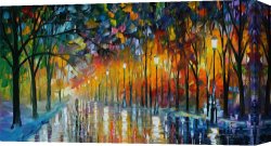 Reflection Canvas Prints - Ice Reflections by Leonid Afremov