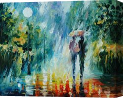Summer Canvas Prints - Summer Rain by Leonid Afremov