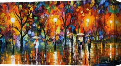 Song of The North Canvas Prints - The Song Of Rain by Leonid Afremov