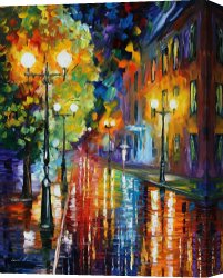 City by The Bay Canvas Prints - Twisted City by Leonid Afremov