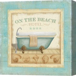 Hotel Canvas Prints - Beach Hotel I by Lisa Audit