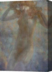 Hylas And The Nymphs Canvas Prints - The Nymph by Lucien Levy-Dhurmer