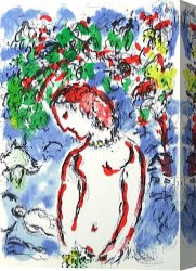 Belle Du Jour Canvas Prints - Dlm Jour De Printemps by Marc Chagall