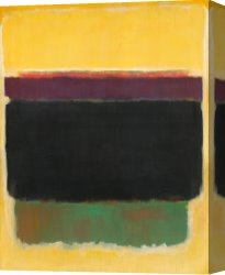 Untitled C.1951 Canvas Prints - Untitled 1949 by Mark Rothko