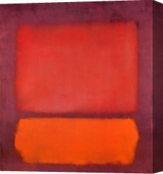 Untitled C.1951 Canvas Prints - Untitled 1962 by Mark Rothko