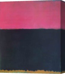 Untitled C.1951 Canvas Prints - Untitled 4 by Mark Rothko