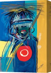 Headdress Canvas Prints - Blind To Culture by Oglafa Ebitari Perrin