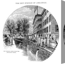 Woman at a Hot Spring Hotel Canvas Prints - Arkansas: Hot Springs by Others
