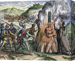 La Rive Gauche Canvas Prints - Bartolome De Las Casas by Others