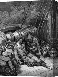 Ancient Canvas Paintings - Coleridge: Ancient Mariner by Others