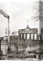 Germany: Berlin Canvas Paintings - GERMANY: BERLIN, c1961 by Others