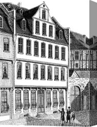 Germany: Berlin Canvas Paintings - Germany: Goethe House by Others