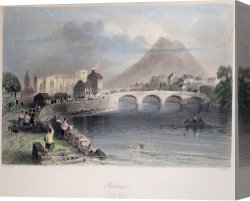 Swine, 19th Century Canvas Paintings - IRELAND, 19th CENTURY by Others