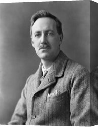 1878 Canvas Paintings - Lord Dunsany (1878-1957) by Others