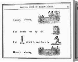 Goose Canvas Paintings - Mother Goose, 1849 by Others