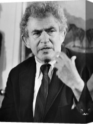 Hotel Canvas Prints - Norman Mailer (1923-2007) by Others
