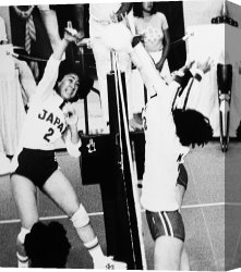 Olympics Canvas Paintings - Olympics: Volleyball, 1976 by Others