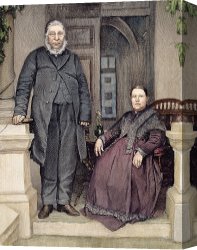 Paul Kruger (1825-1904) Canvas Prints - Paul Kruger (1825-1904) by Others