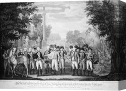 Siege of Yorktown Canvas Prints - Yorktown: Surrender, 1781 by Others