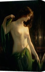 Hylas And The Nymphs Canvas Prints - Water Nymph by Otto Theodor Gustav Lingner
