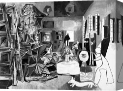 La Rive Gauche Canvas Prints - Las Meninas by Pablo Picasso